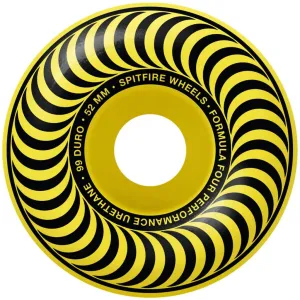 SPITFIRE FORMULA FOUR CHROMA CLASSIC 52MM 99D YELLOW