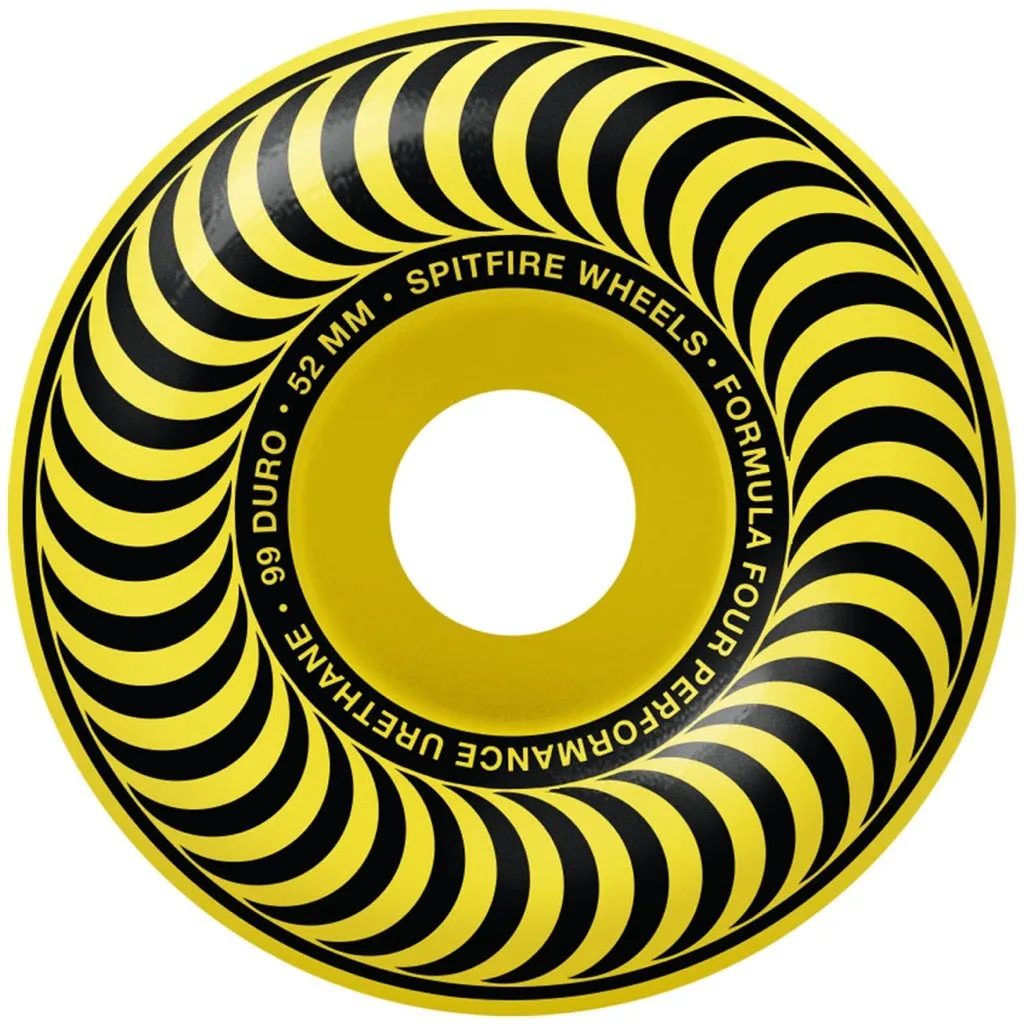 SPITFIRE FORMULA FOUR CHROMA CLASSIC 52MM 99D YELLOW