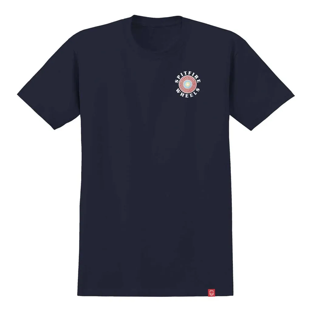SPITFIRE OG CLASSIC FILL TEE - NAVY