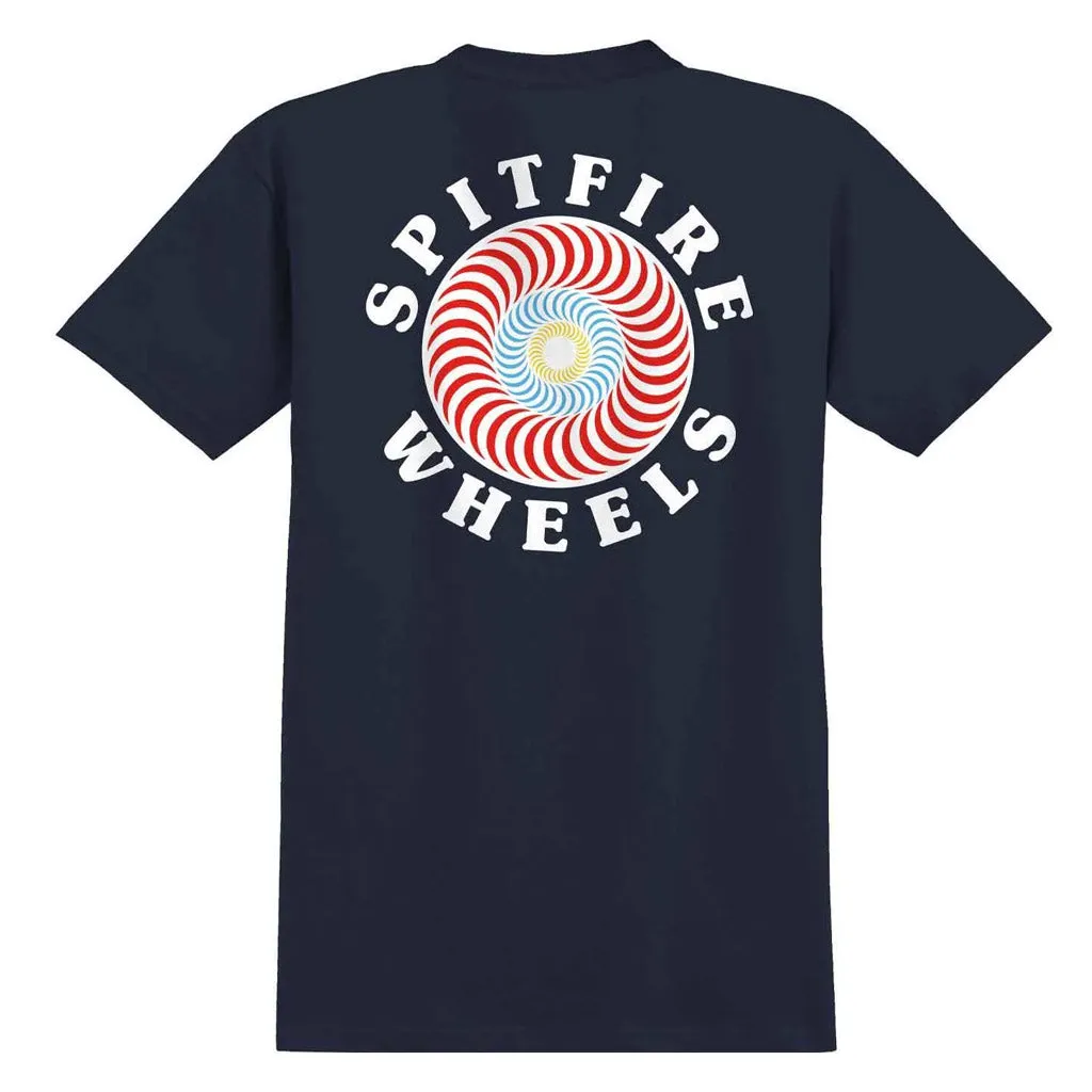 SPITFIRE OG CLASSIC FILL TEE - NAVY