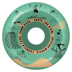 Spitfire Skate Like a Girl IBlue 54mm