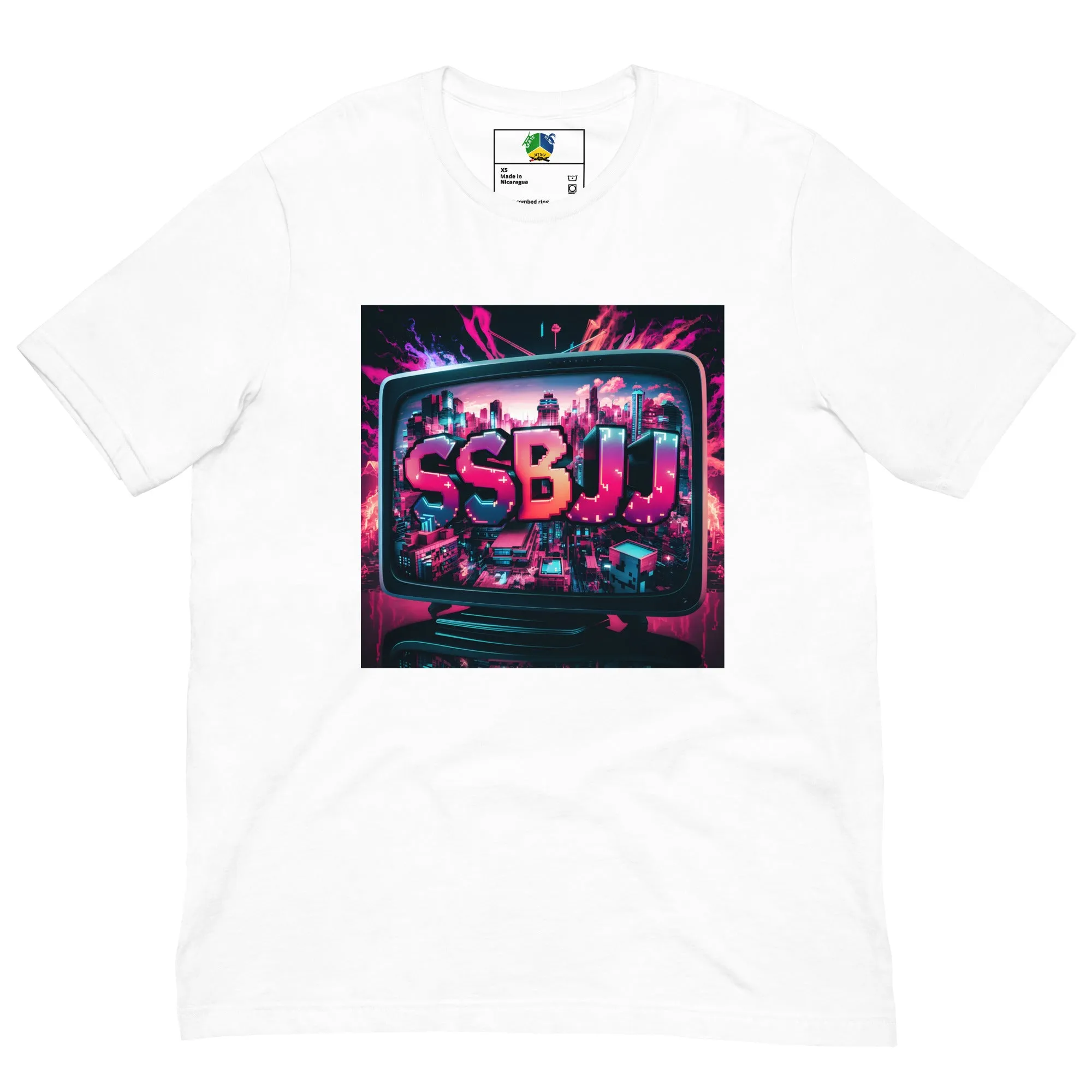 SSBJJ "Retro Pixel" Short-Sleeve T-Shirt (Made in USA)