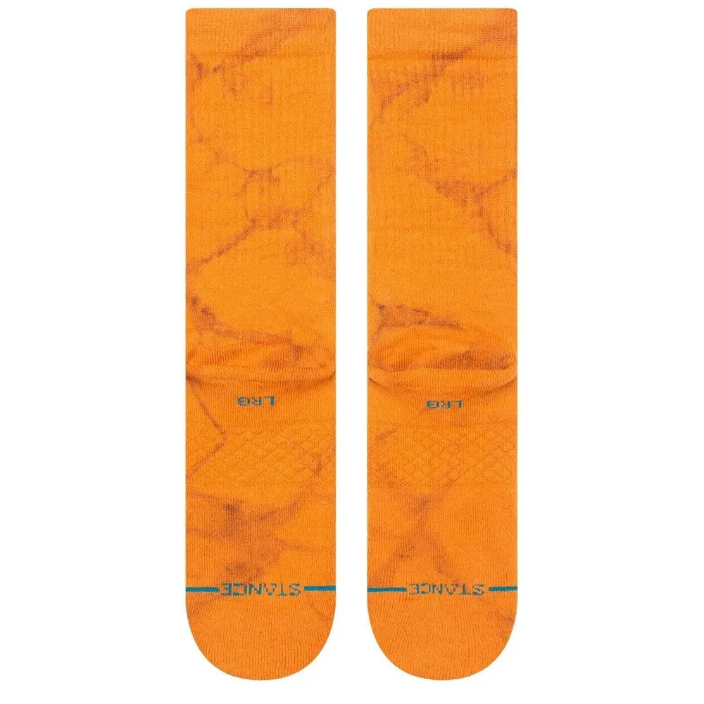 Stance Claze Socks - Rust