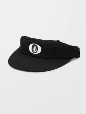 Stone O Visor Cap - BLACK