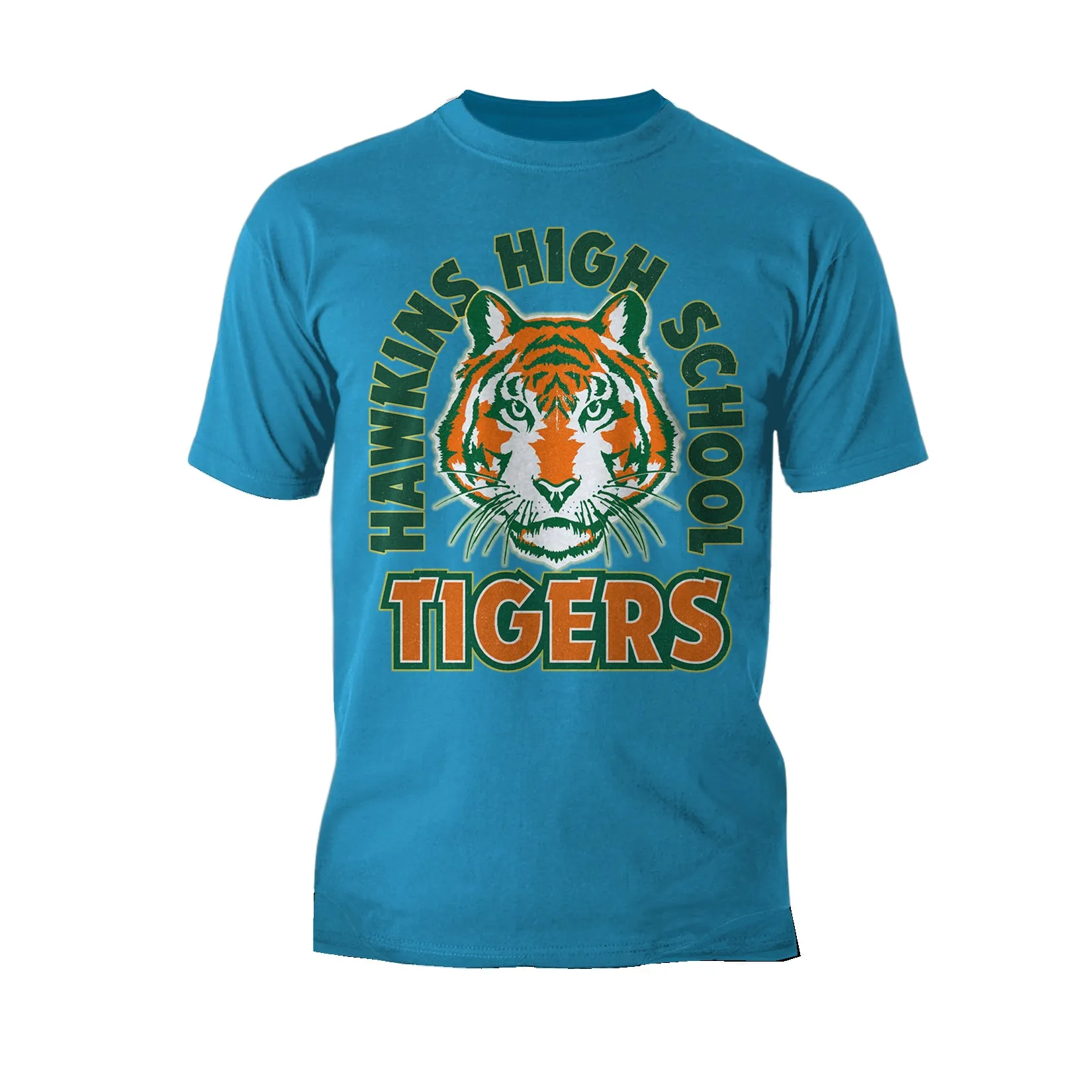 Stranger Things Hawkins High Tigers Stare Men's T-Shirt
