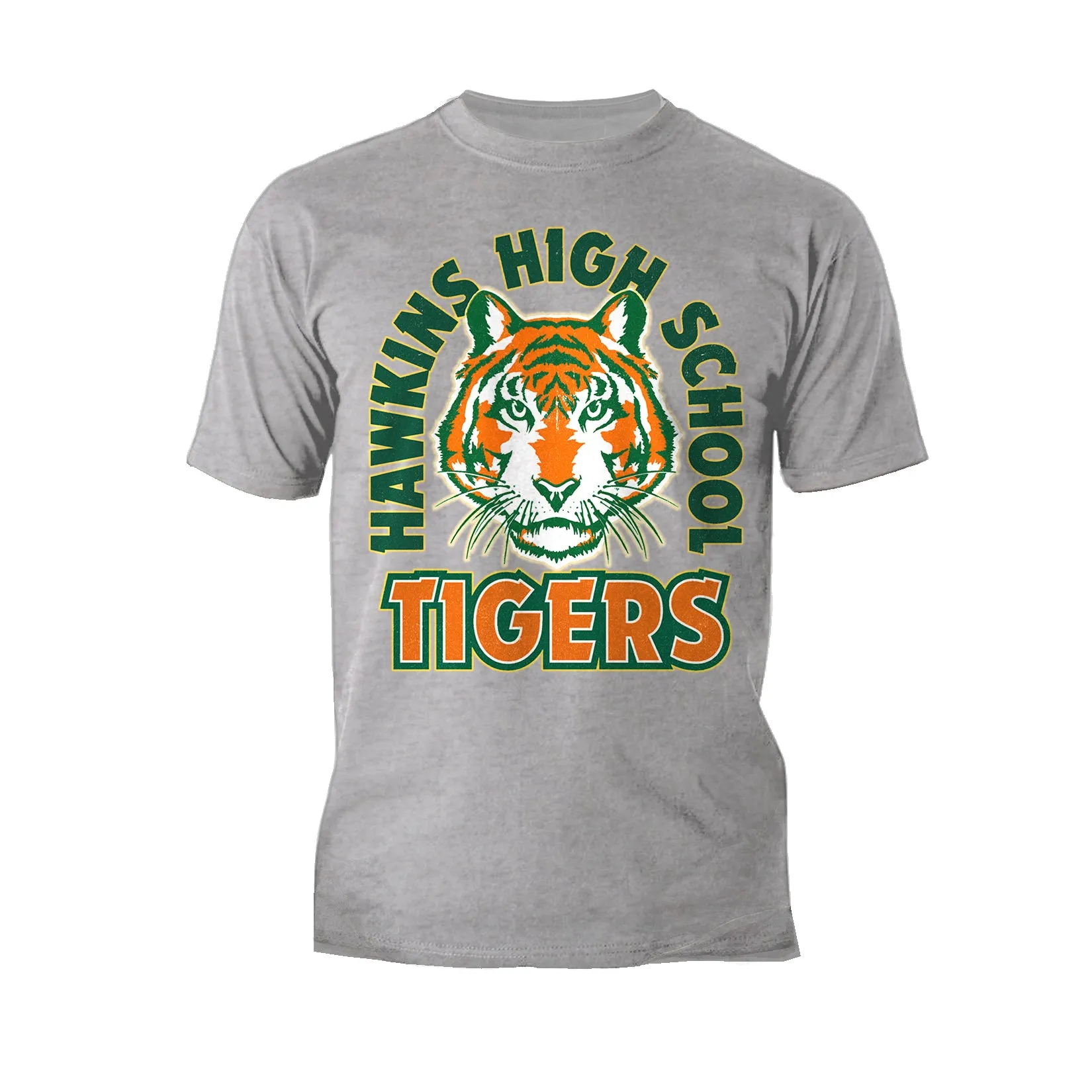 Stranger Things Hawkins High Tigers Stare Men's T-Shirt