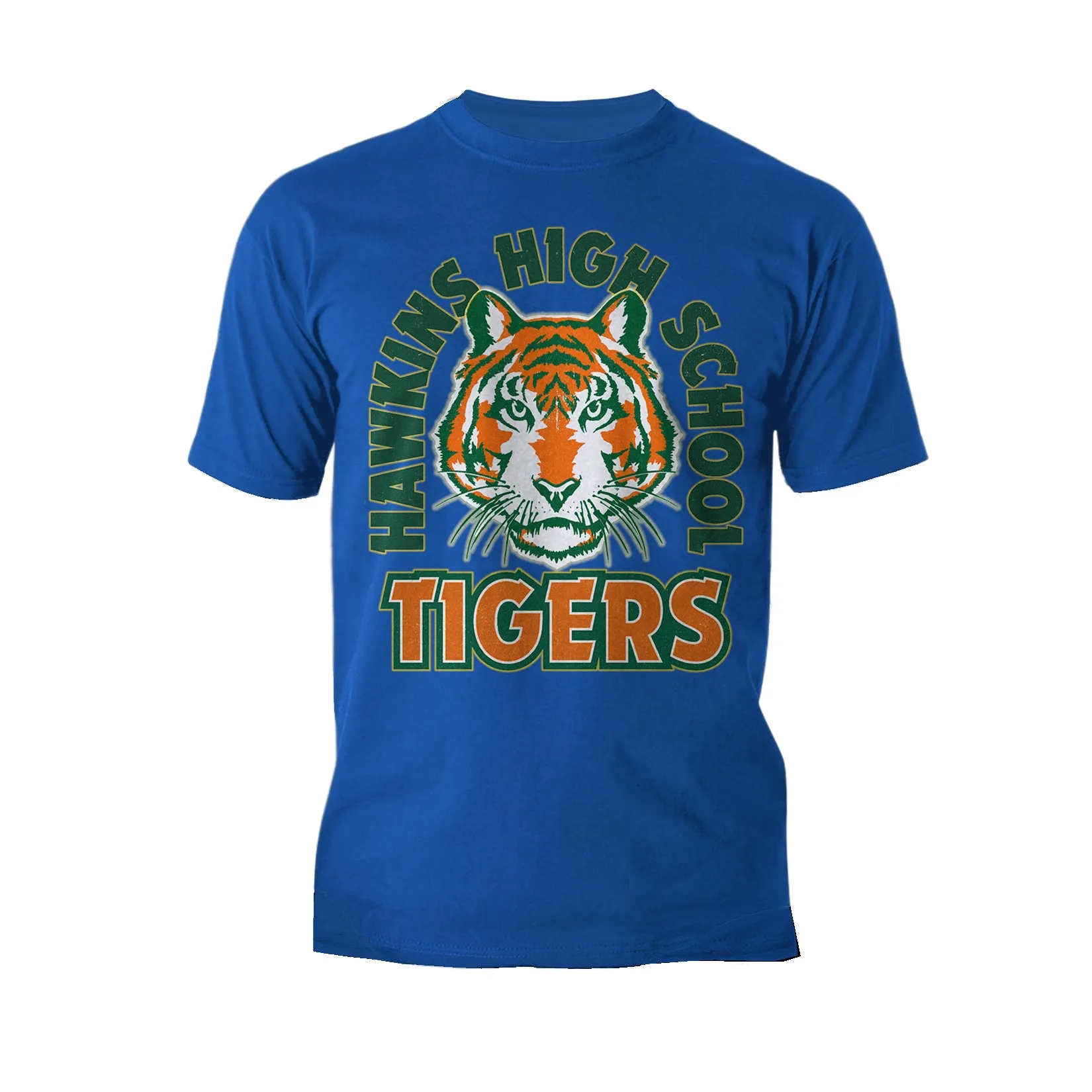 Stranger Things Hawkins High Tigers Stare Men's T-Shirt
