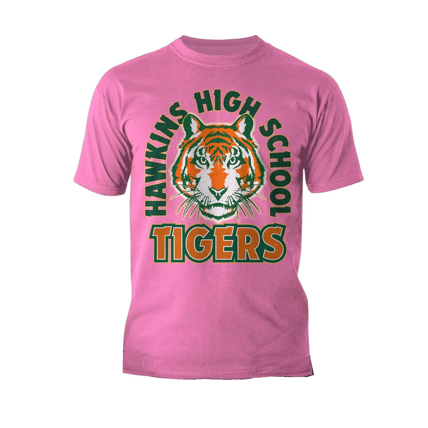 Stranger Things Hawkins High Tigers Stare Men's T-Shirt