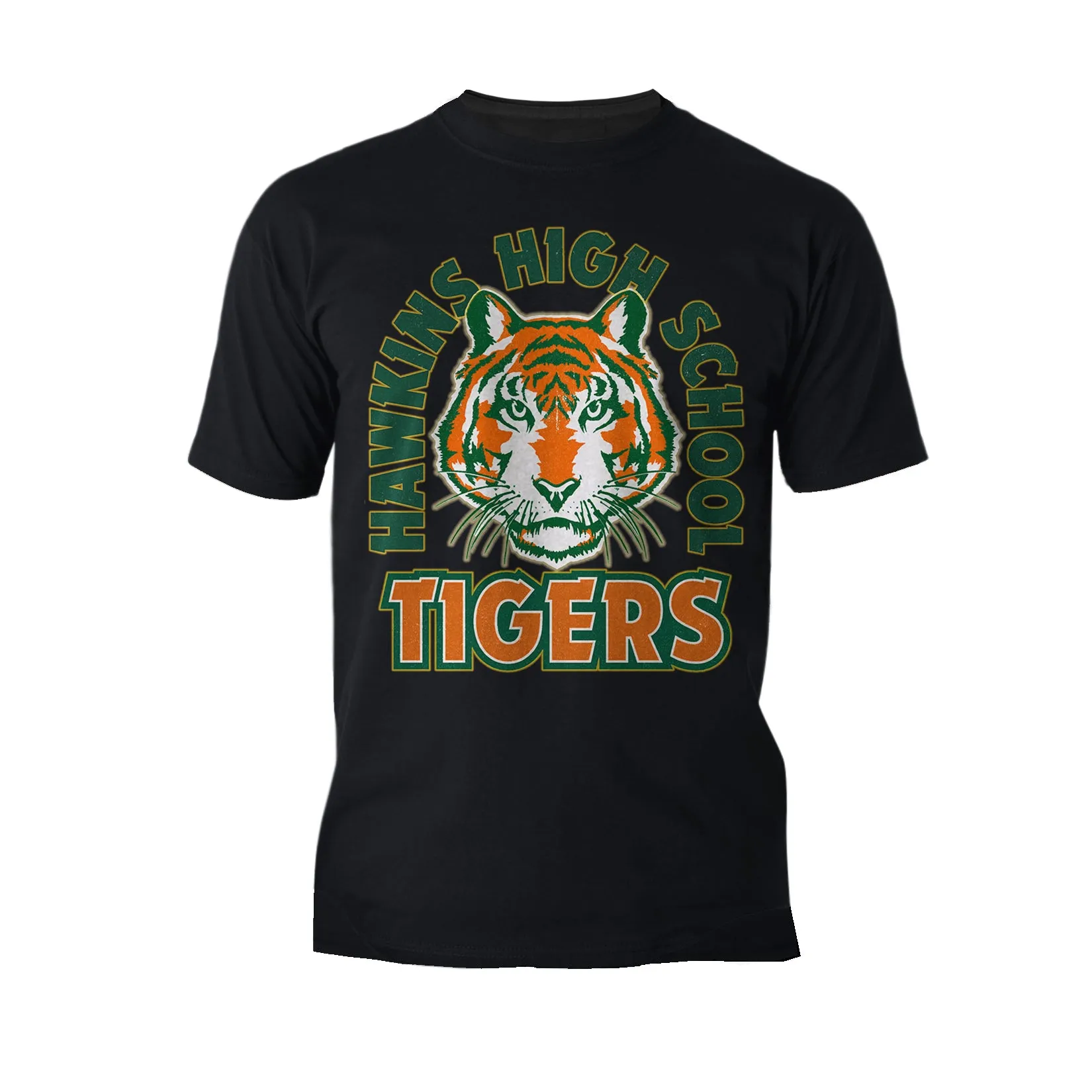 Stranger Things Hawkins High Tigers Stare Men's T-Shirt