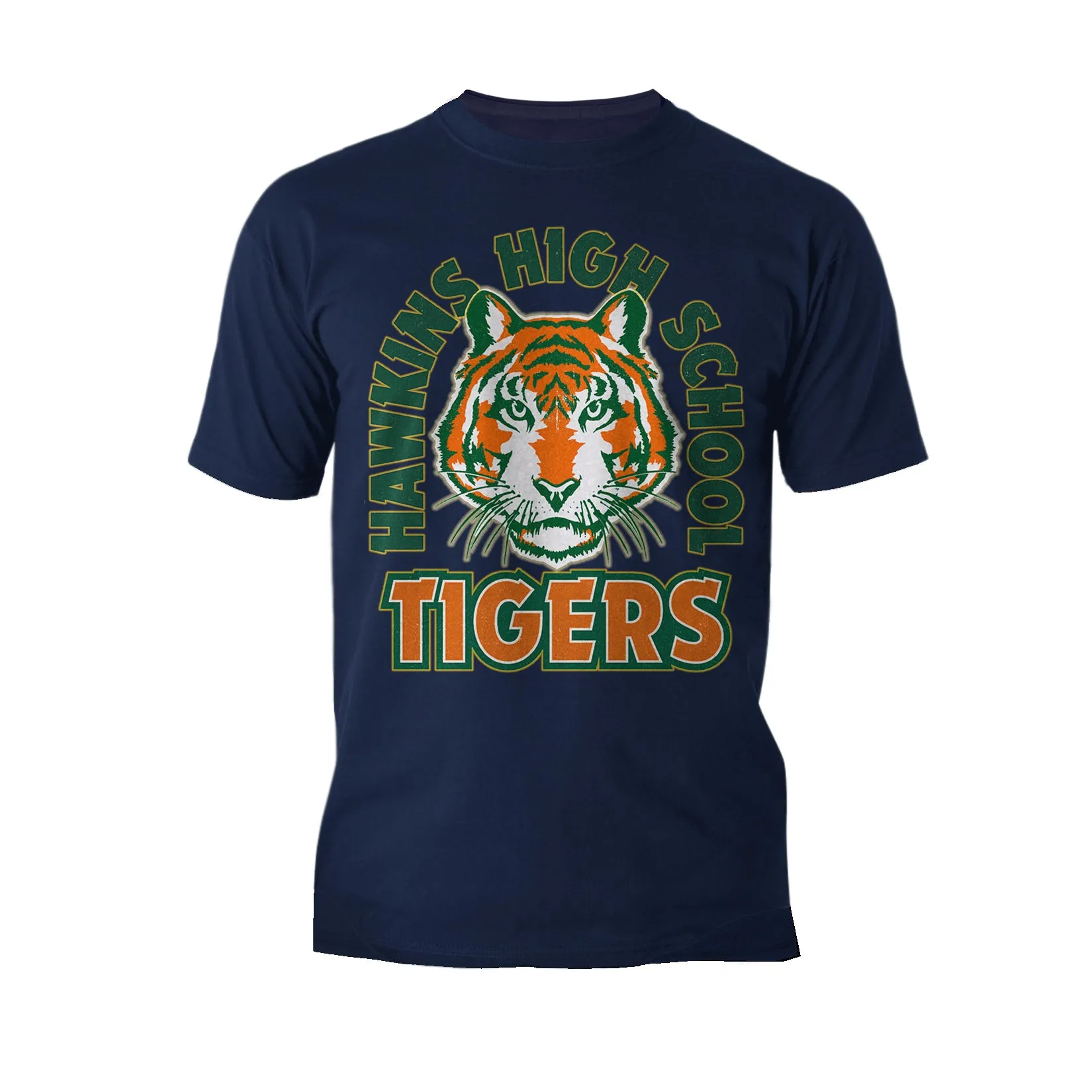 Stranger Things Hawkins High Tigers Stare Men's T-Shirt