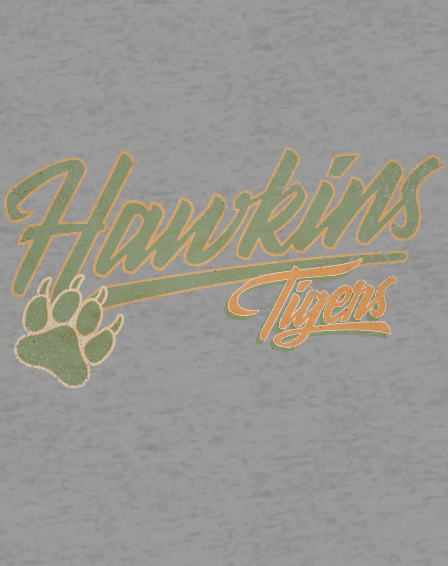 Stranger Things Hawkins Tigers Varsity Vintage Men's T-Shirt