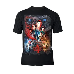 Stranger Things S4 Poster Vintage Battle Men's T-Shirt