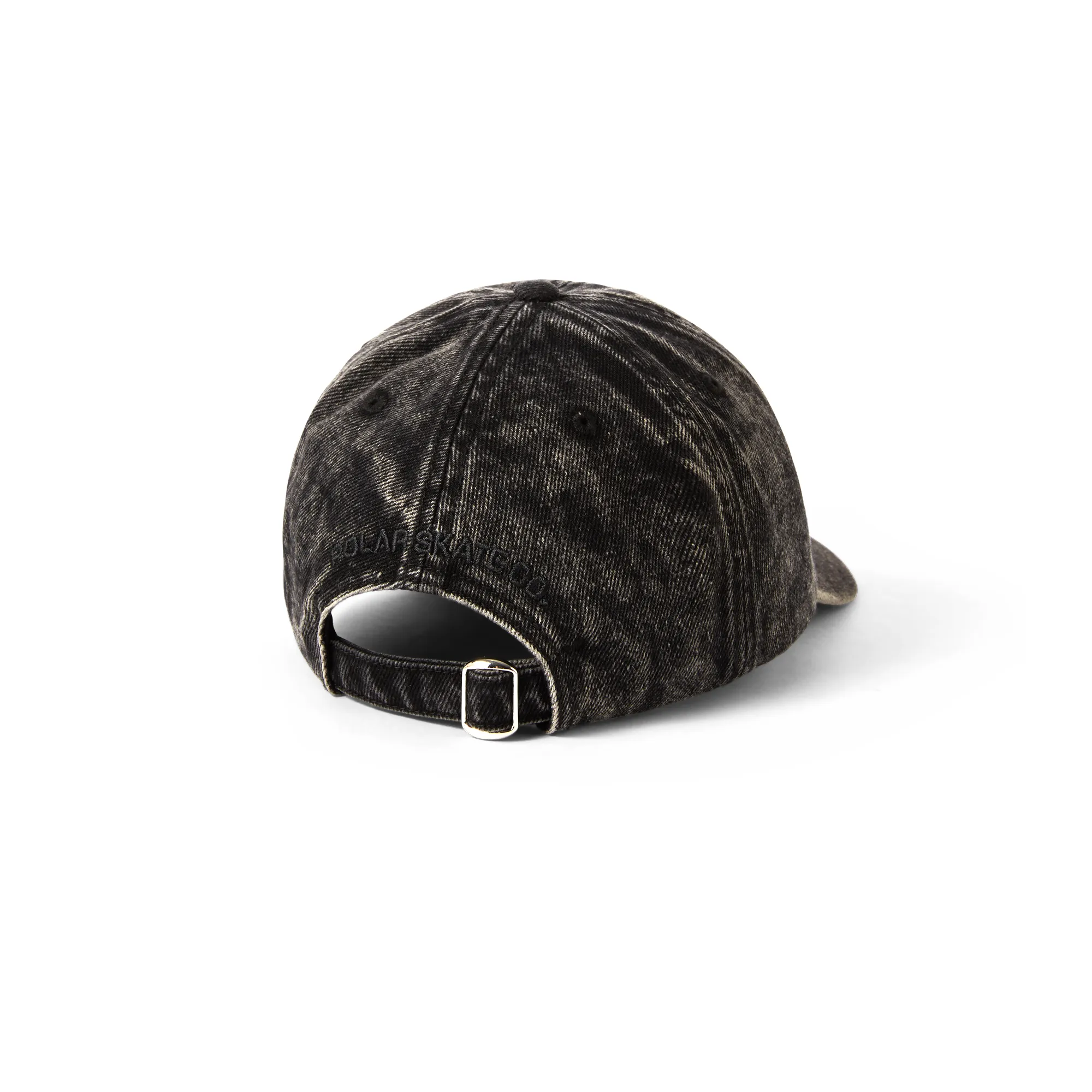 Stroke Logo Denim Cap Dark Acid Black