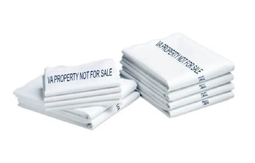 T-180 Cotton Blend Printed Hospital & VA Property Sheets