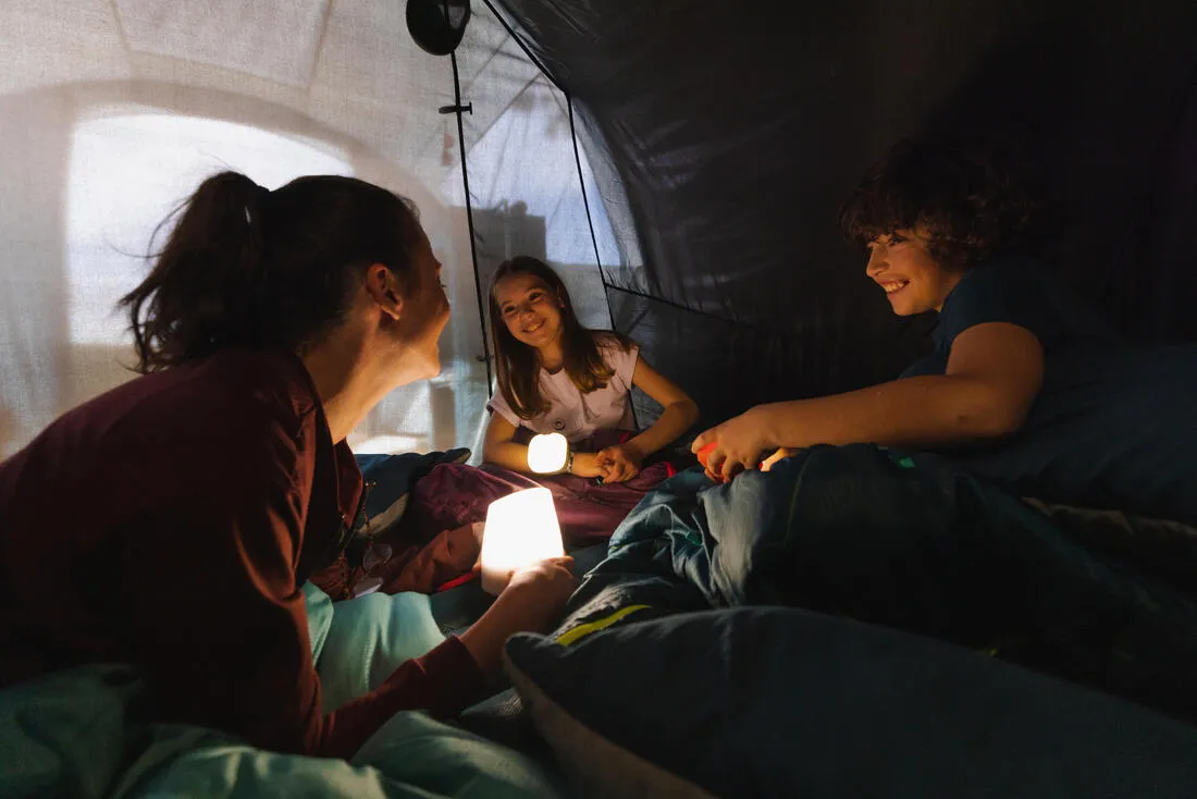 Tente à arceaux de camping - Arpenaz 4.1 F&B - 4 Places - 1 Chambre