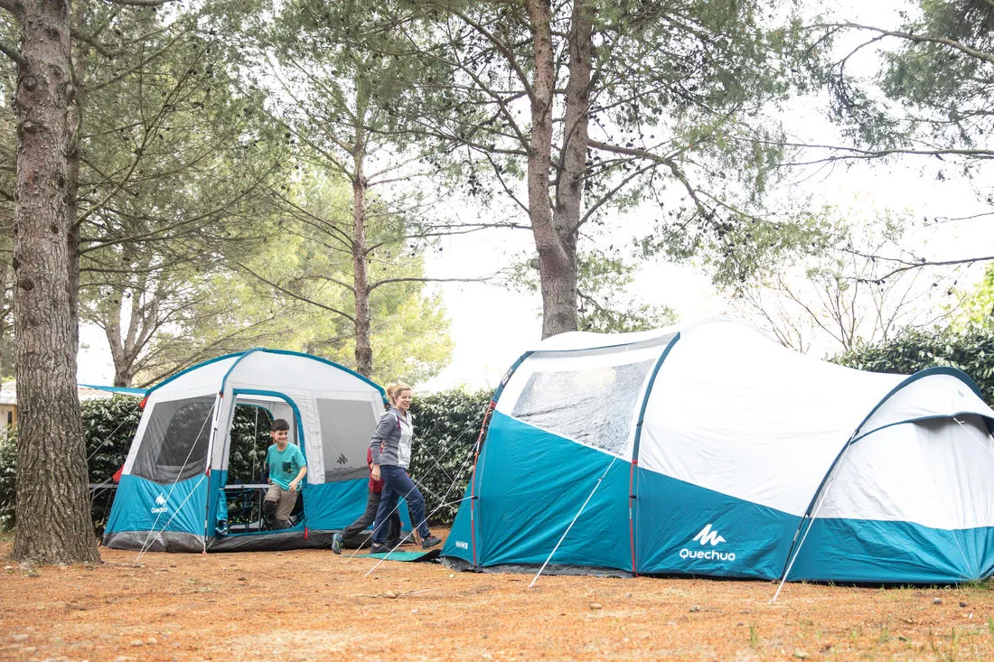 Tente à arceaux de camping - Arpenaz 4.1 F&B - 4 Places - 1 Chambre