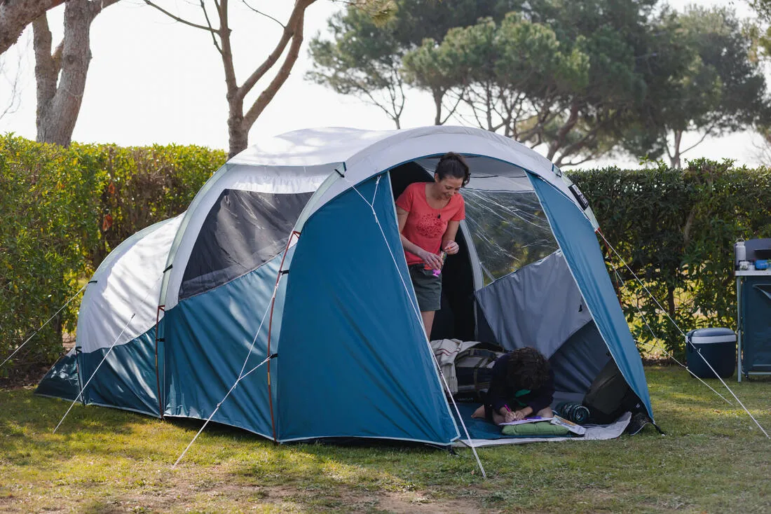 Tente à arceaux de camping - Arpenaz 4.1 F&B - 4 Places - 1 Chambre