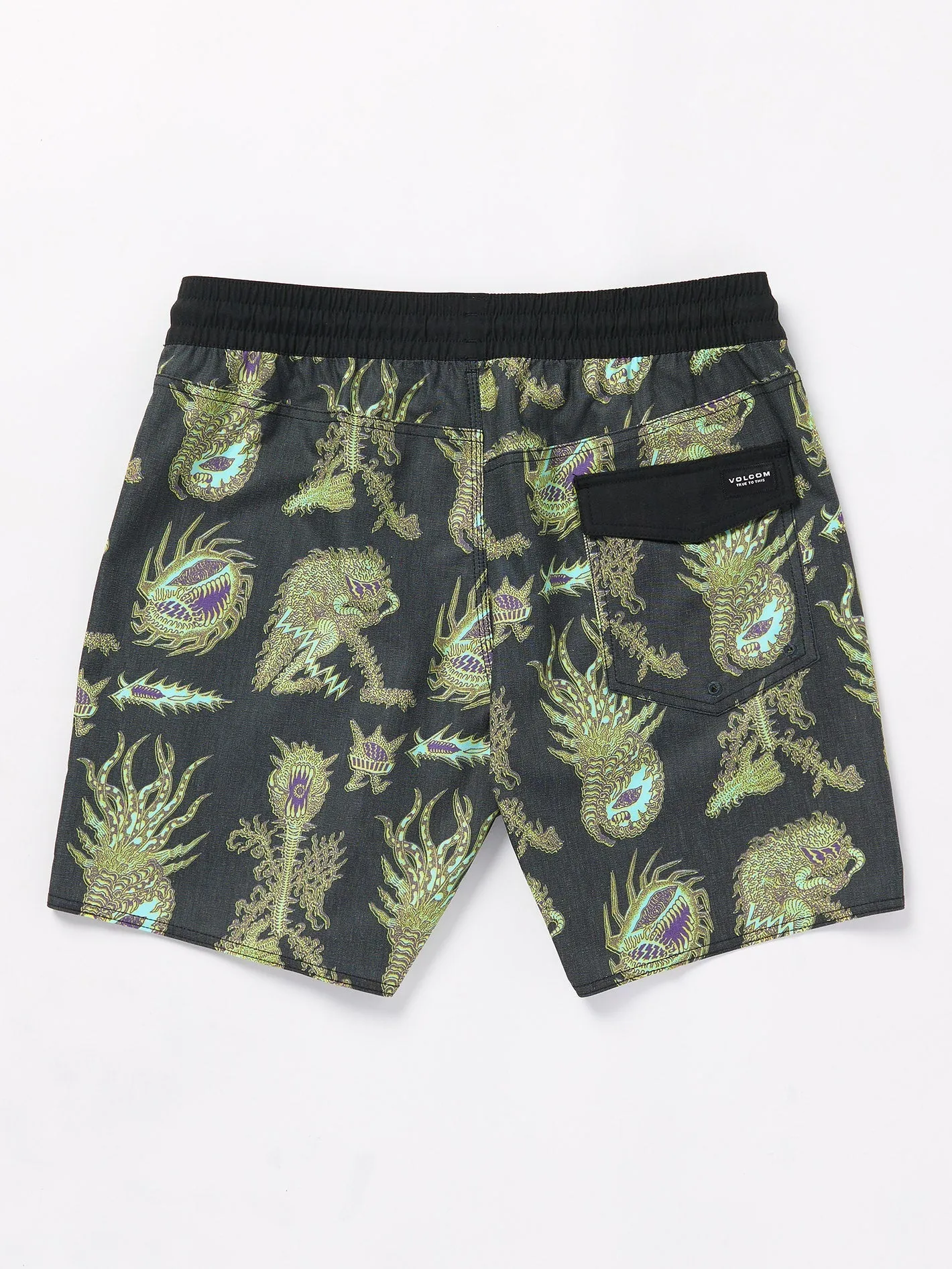 Tetsunori Trunk 17" Boardshort - BLACK