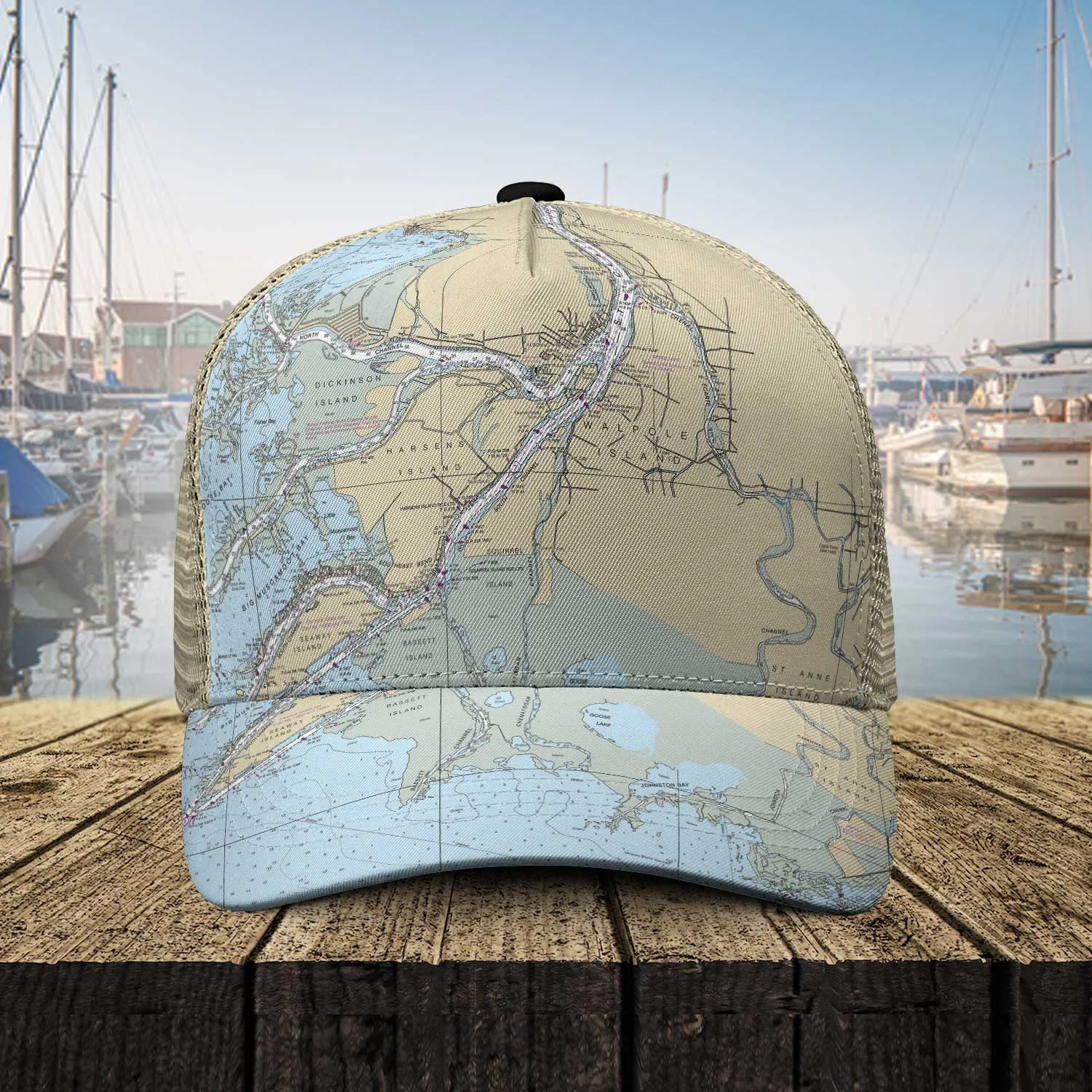 The Harsens Island Mesh Cap