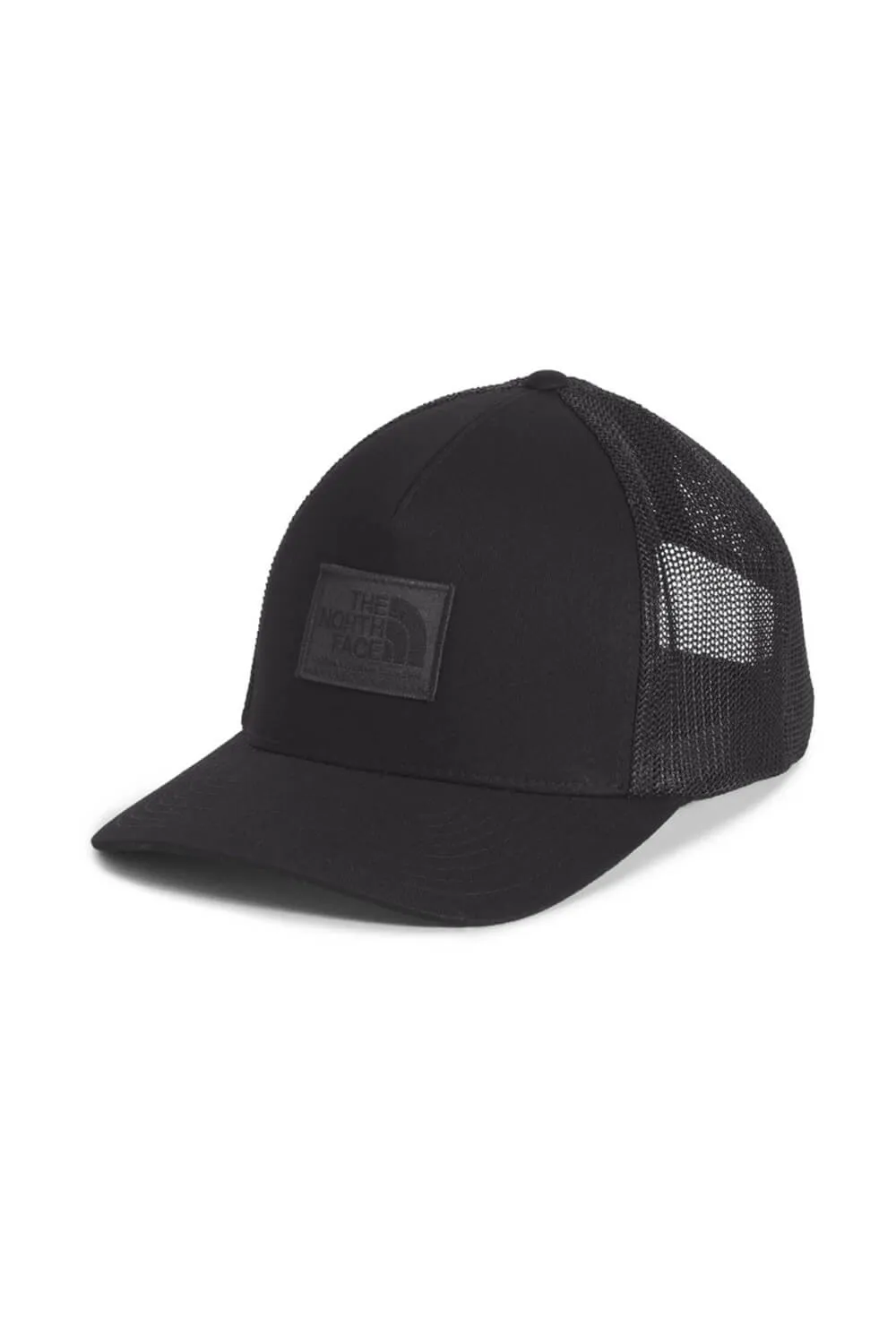The North Face Keep It Patched Structured Trucker Hat in Black | NF0A3FKD-Z5D-BLACKGREY