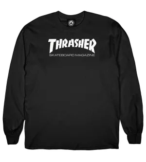 Thrasher Men's Skate Mag Longsleeve T-Shirt Black