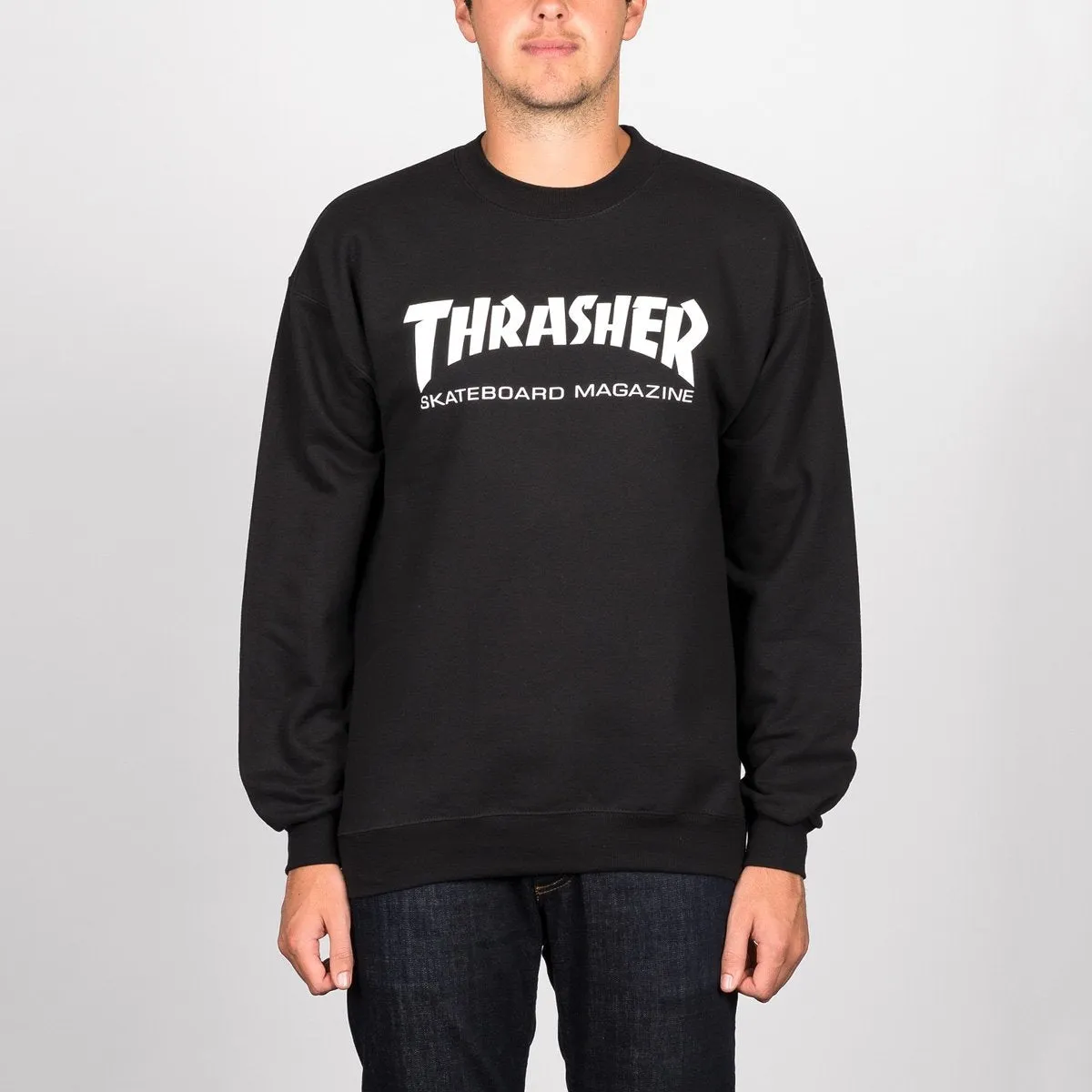Thrasher Skate Mag Crew Sweat Black