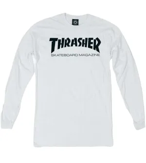 Thrasher Skate Mag Long Sleeve T-Shirt - White