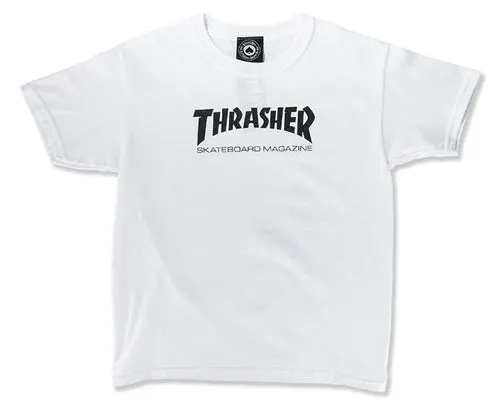 Thrasher - Skate Mag Youth Tee White