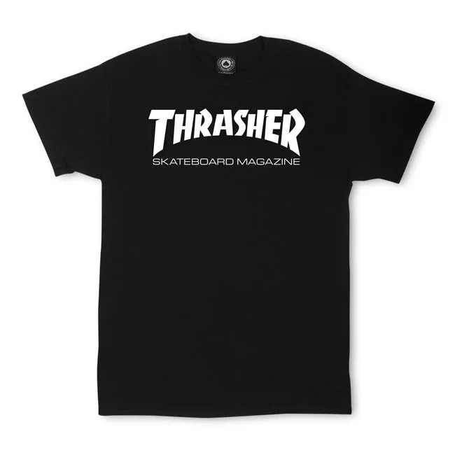 Thrasher Skate Magazine Tee (Black)