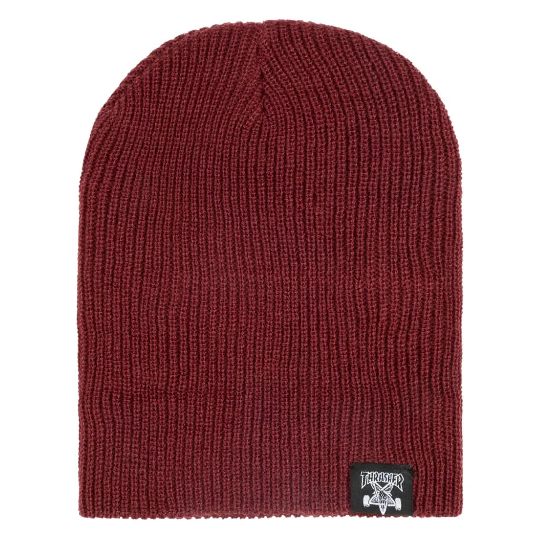 Thrasher Skategoat Skate And Destroy Beanie - Maroon