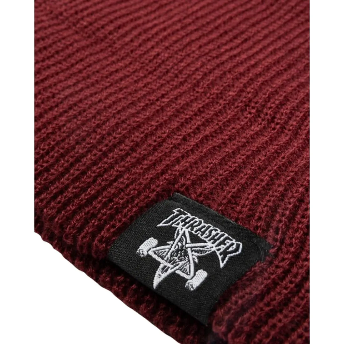 Thrasher Skategoat Skate And Destroy Beanie - Maroon