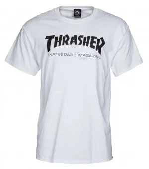 Thrasher T-Shirt Skate Mag - White