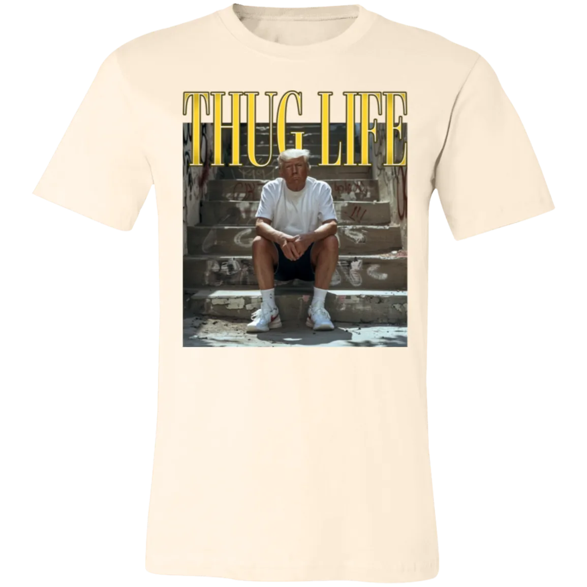 Thug Life Trump Bella Canvas Tee – Bold Political Statement with Comfort and Style
