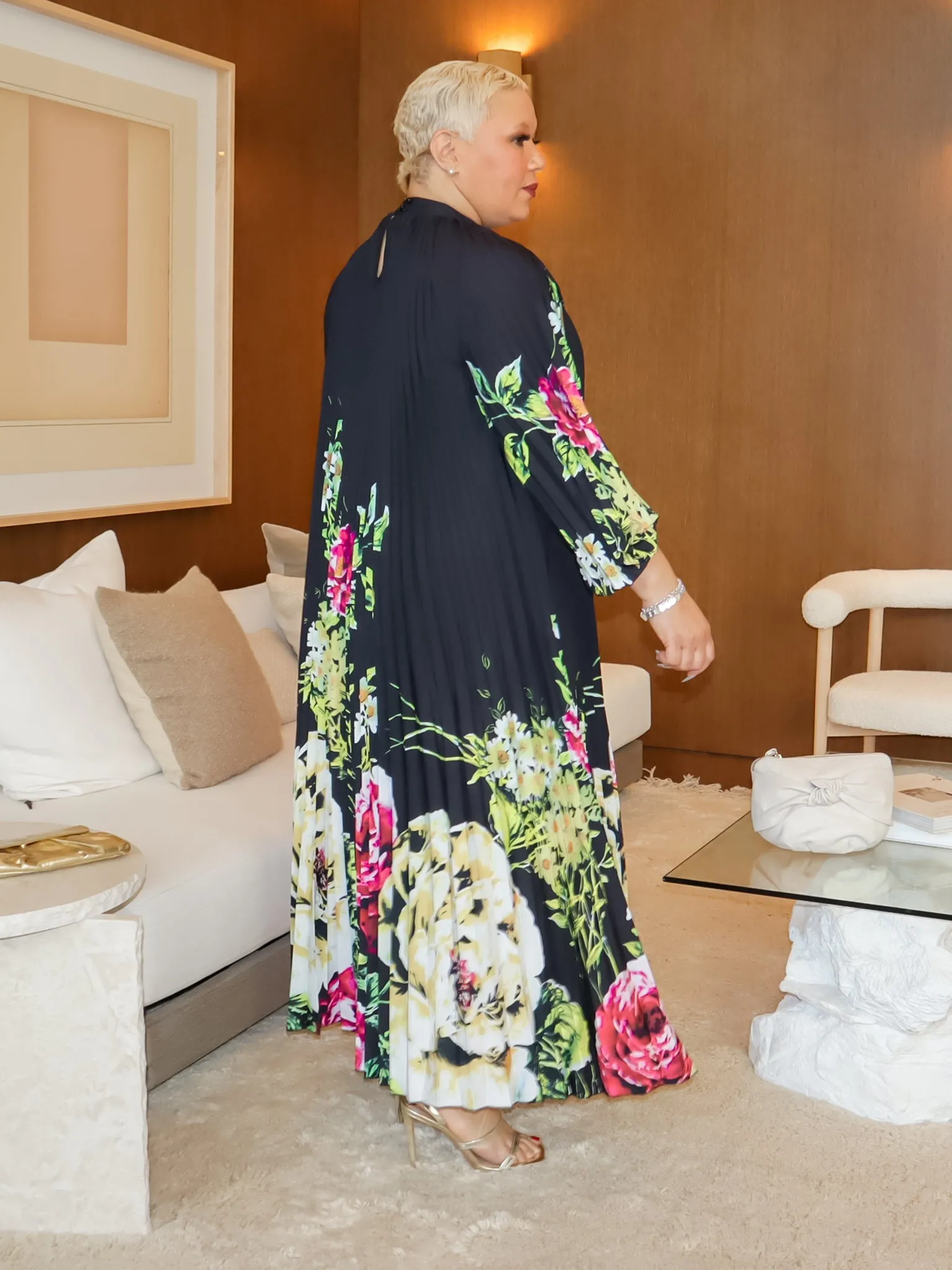 Traci Pleated Dress