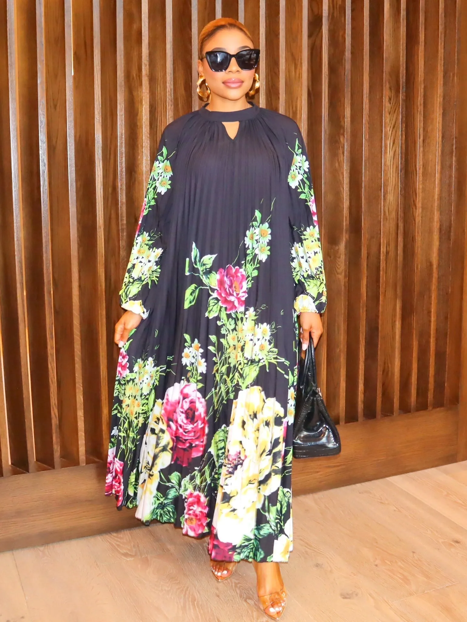 Traci Pleated Dress