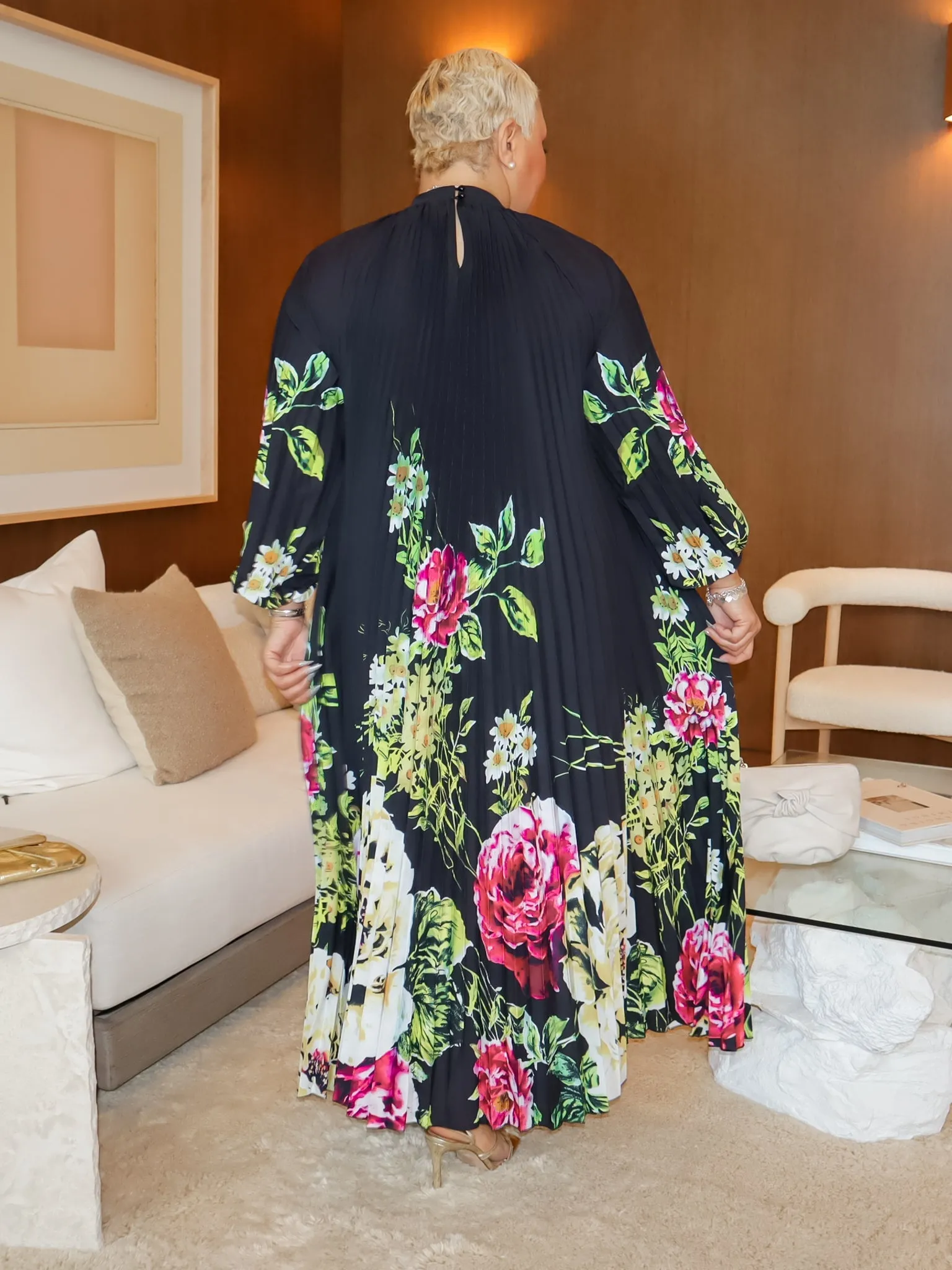 Traci Pleated Dress