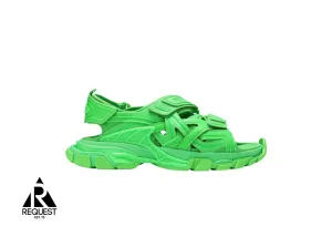 Track Sandals “Fluo Green”