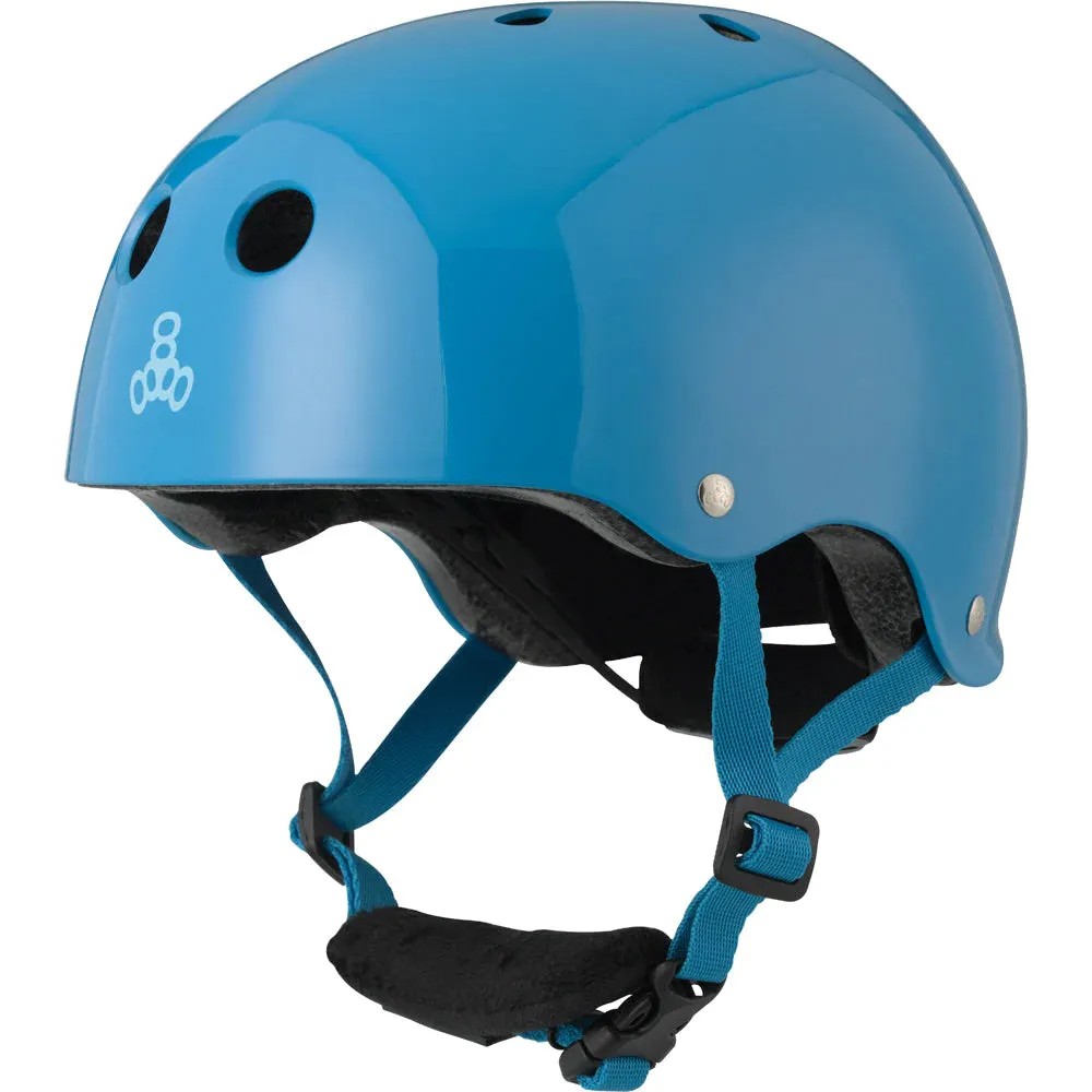 Triple 8 Lil 8 Kids Helmet Blue Gloss