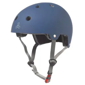 Triple Eight Dual Certified Helmet - Matte Blue