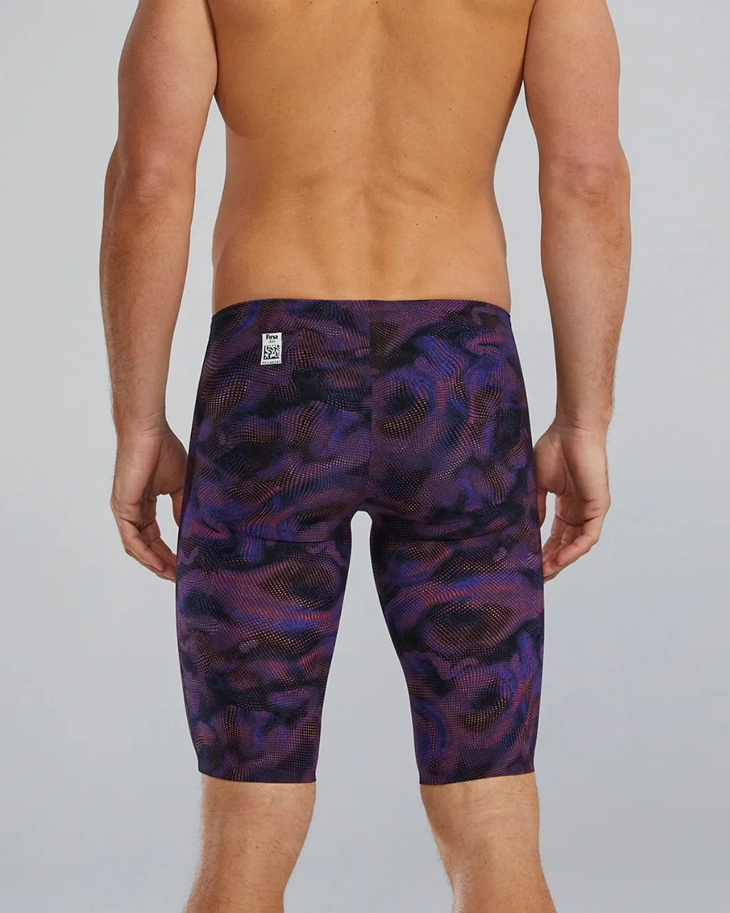 TYR Men's Avictor 2.0 Exolon High Waist Jammer | Navy/Multi