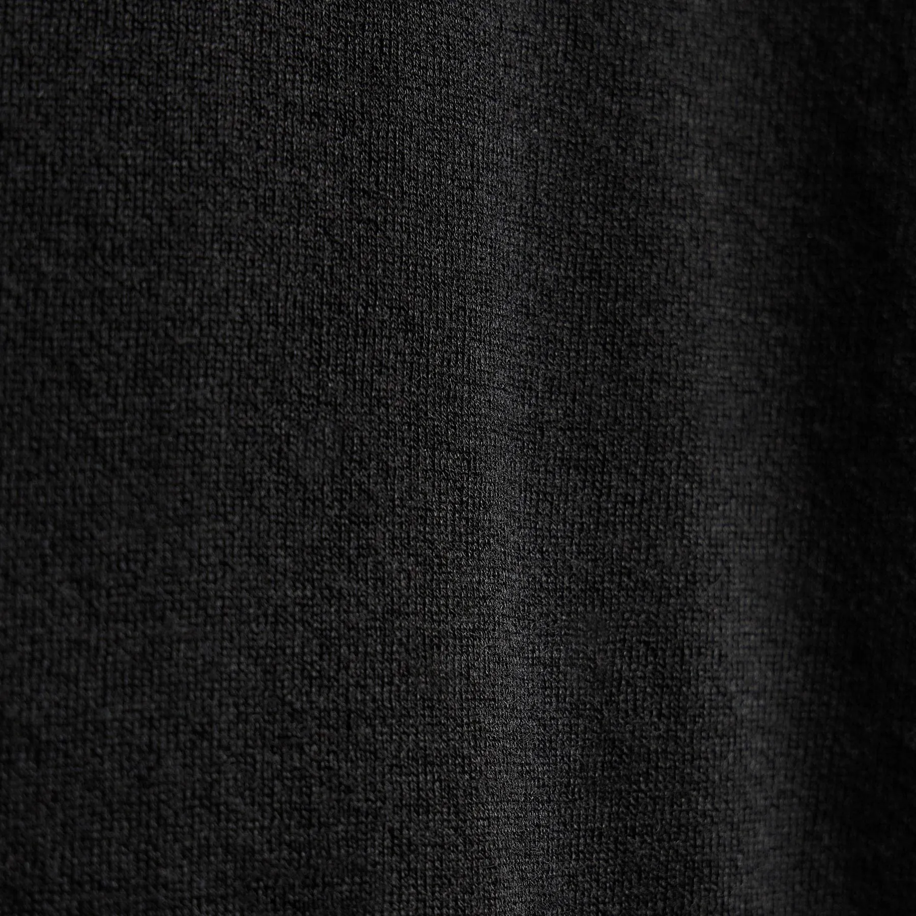 Ultrafine Cashmere Crew - Black
