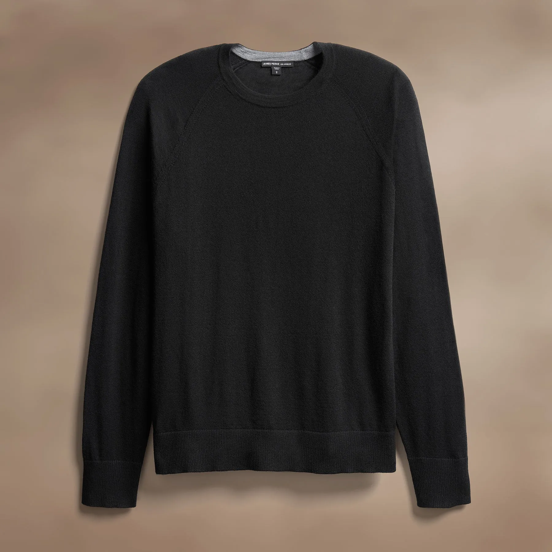 Ultrafine Cashmere Crew - Black