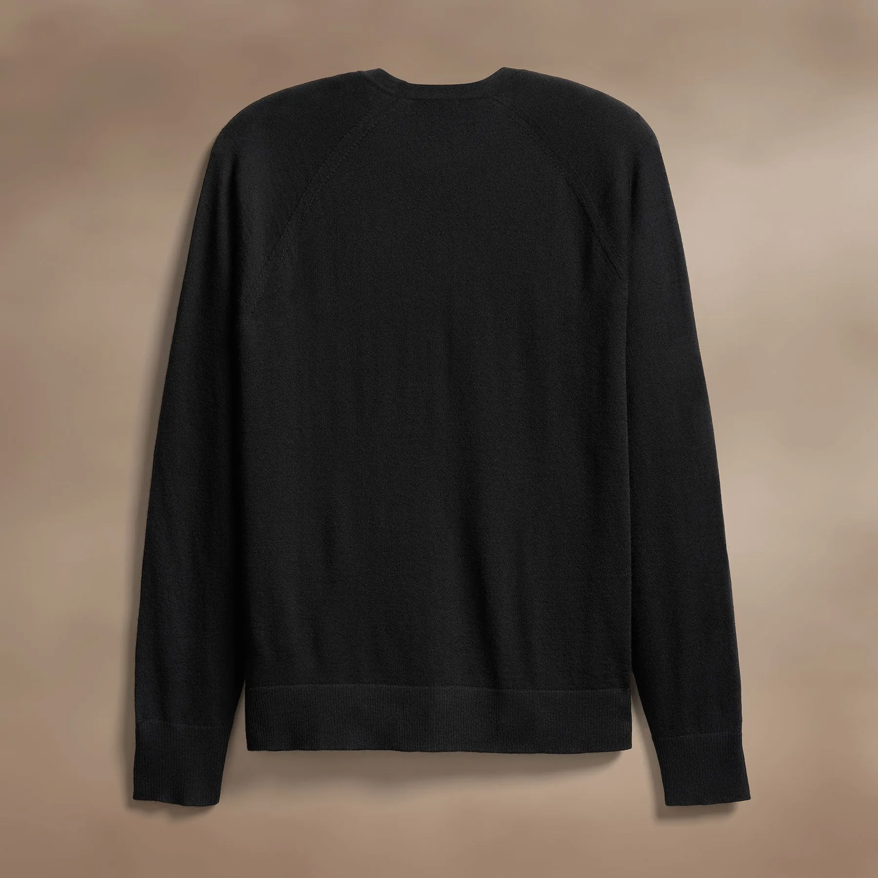 Ultrafine Cashmere Crew - Black