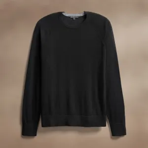 Ultrafine Cashmere Crew - Black