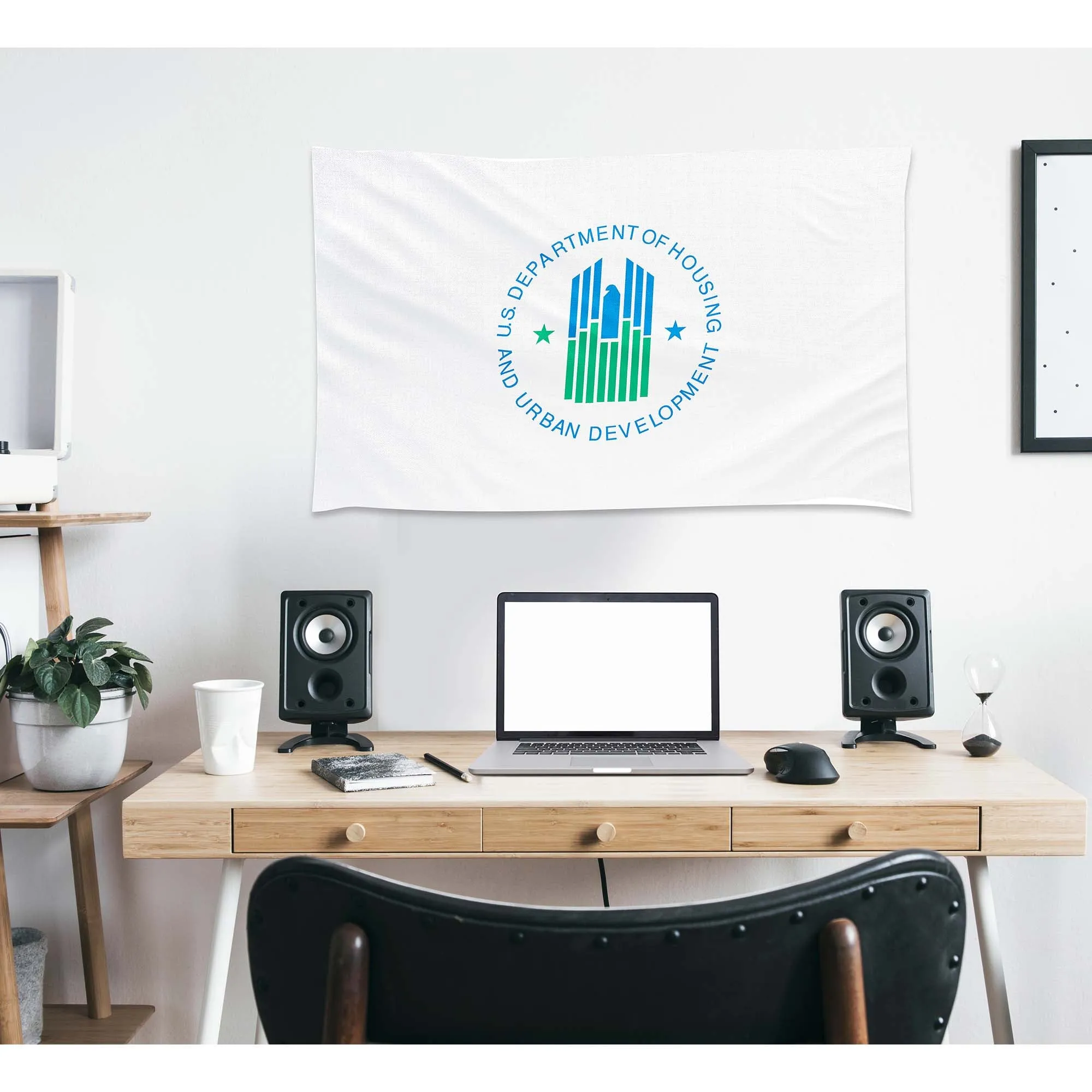 US Department of Housing and Urban Development HUD USA Flag Banner