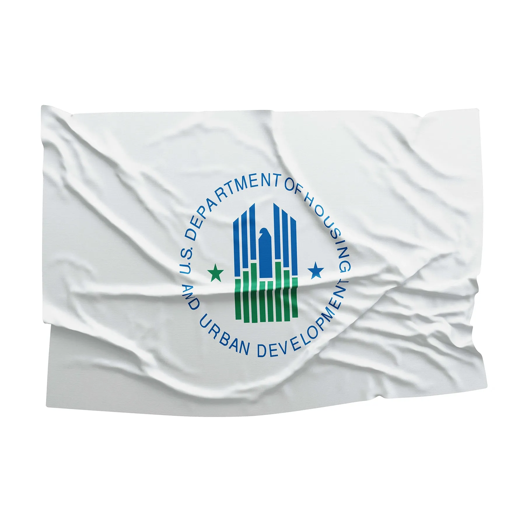 US Department of Housing and Urban Development HUD USA Flag Banner