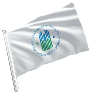 US Department of Housing and Urban Development HUD USA Flag Banner