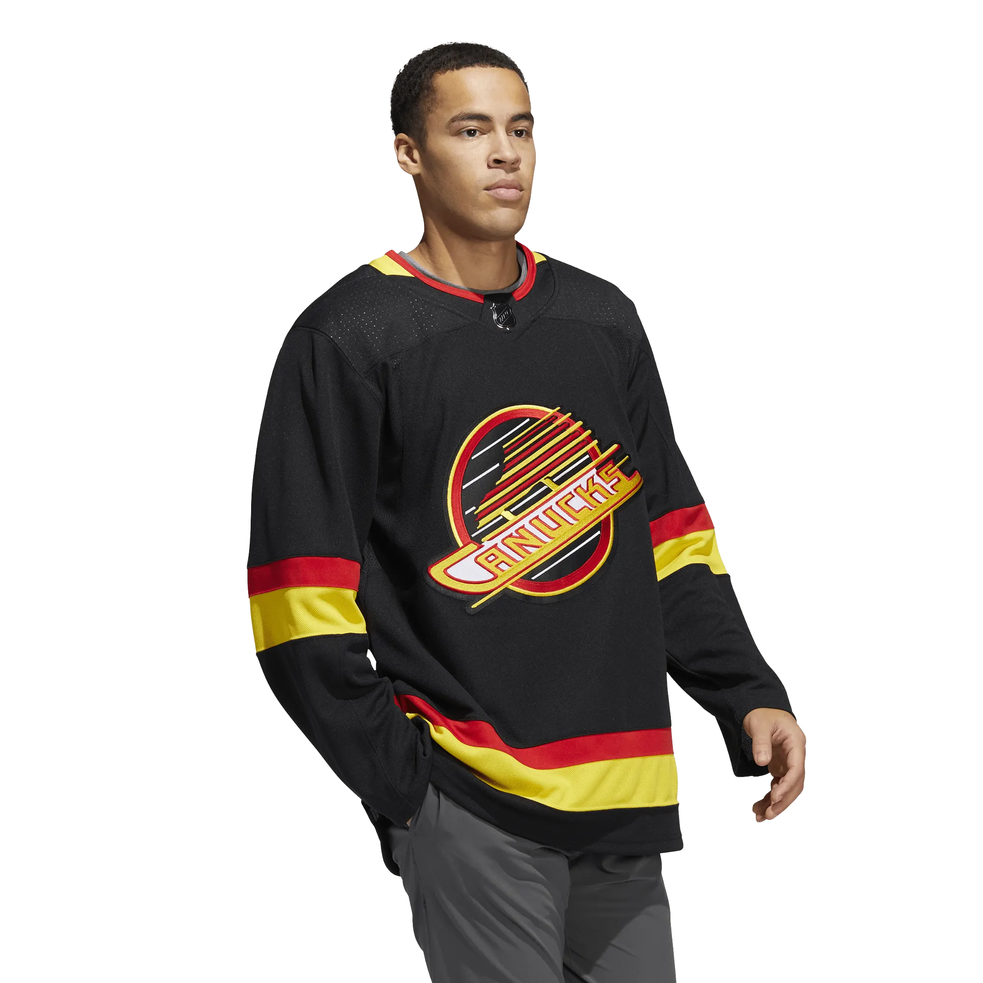 Vancouver Canucks Skate Adidas PrimeGreen Senior Jersey