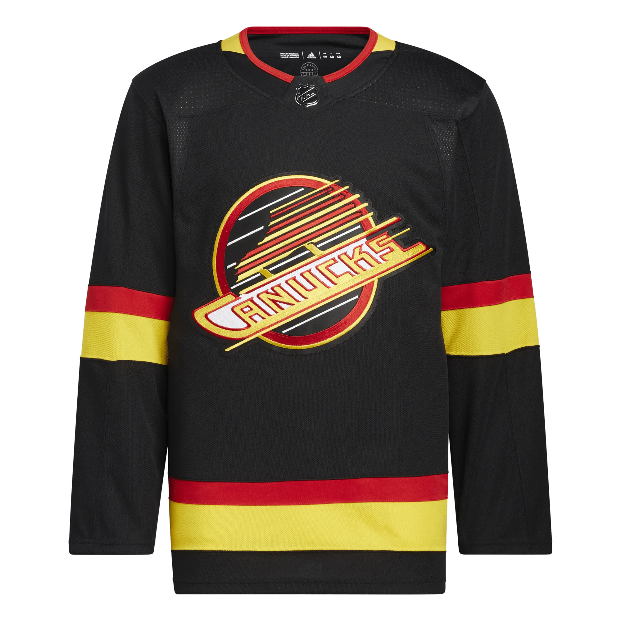 Vancouver Canucks Skate Adidas PrimeGreen Senior Jersey