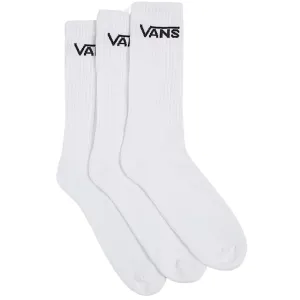 Vans 3 Pack Classic Crew Rox Socks | White
